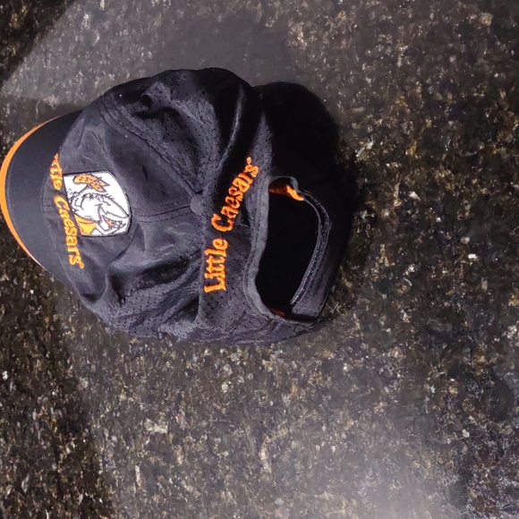 Little Caesars Cap Fix All Size Black Orange Brand New - Picture 3 of 3